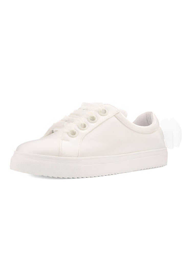 Schuhe Bianco Evento Brautmode, Braut Schuhe und Braut Accessoires 1009A Sneaker, super zu Brautkleider