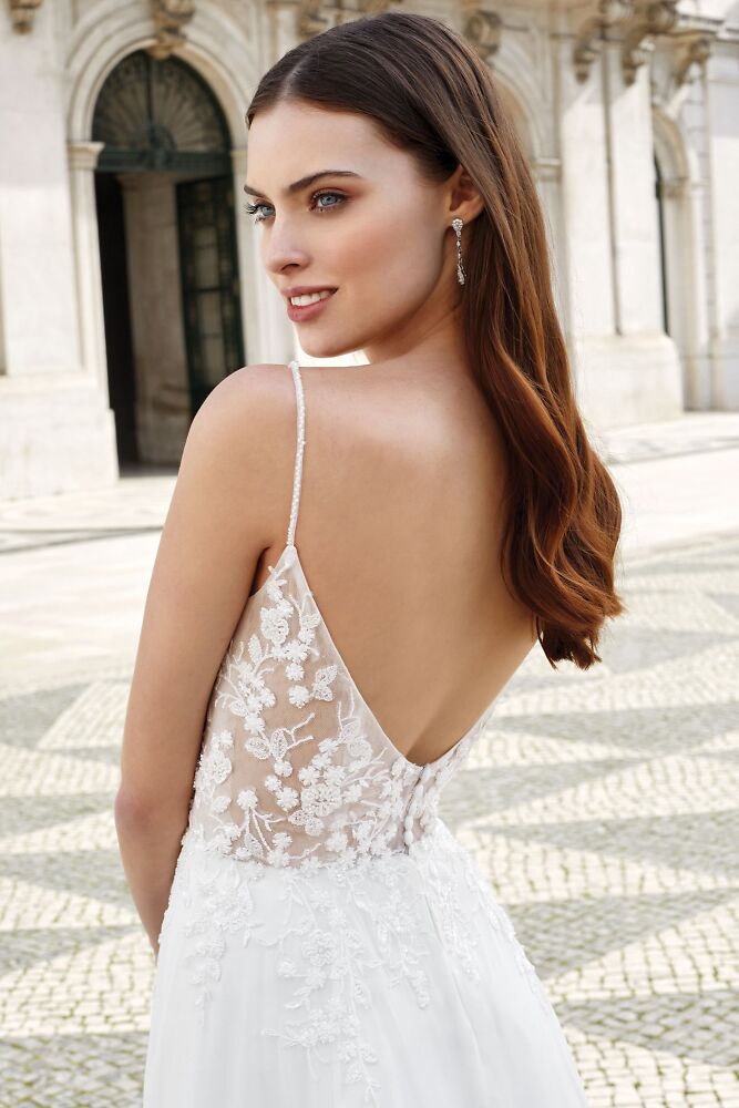 Outlet, Sale Justin Alexander Bridal - Brautmode für die moderne, elegante Braut 5028B Hochzeitskleid - Brautkleid romantisch - Hochzeitskleider Boho