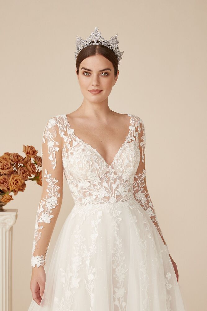 Outlet, Sale Justin Alexander Bridal - Brautmode für die moderne, elegante Braut 5033B  Brautkleid - Ballkleider Justin Alexander